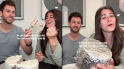 Kue Pengantin Beku Setahun? Pasangan Ini Rasakan Lagi Kelezatannya