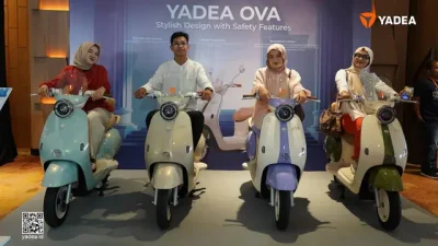 Yadea Luncurkan 4 Motor Listrik: Warna Baru, Gaya Trendi